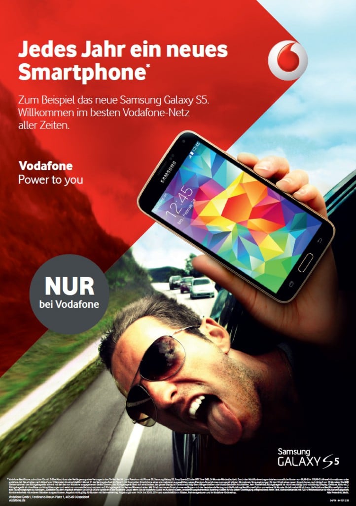 Vodafone Werbung 2014