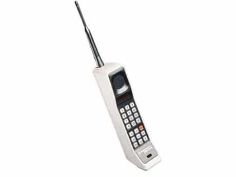 Erstes Handy der Welt. Motorola Dynatac 8000X